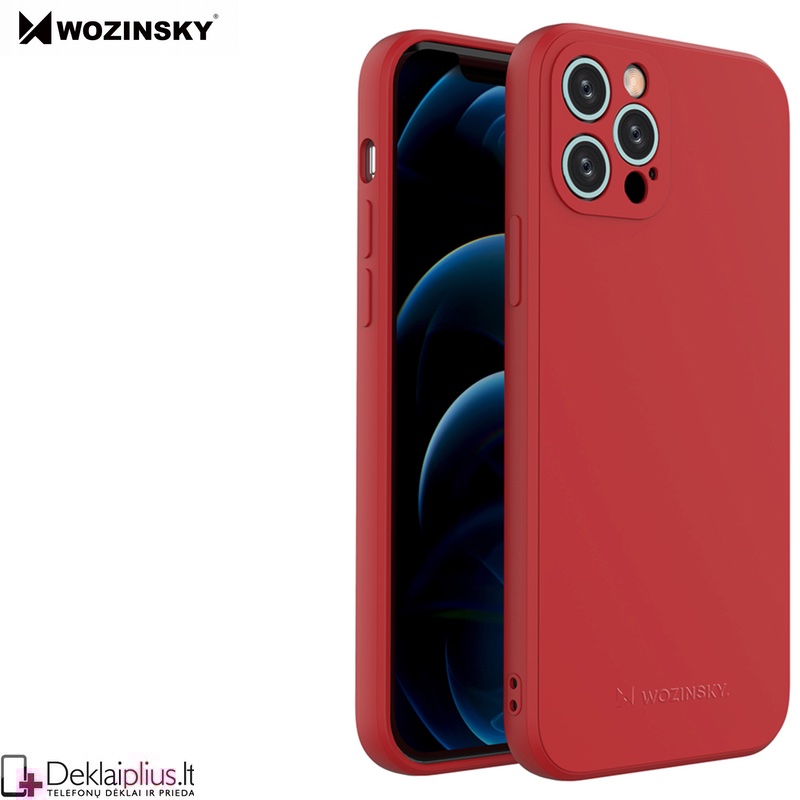 Wozinsky plonas švelnus guminis dėklas - raudonas (Apple Iphone 11 Pro Max) Wozinsky plonas švelnus guminis dėklas - raudonas (Apple Iphone 11 Pro Max)